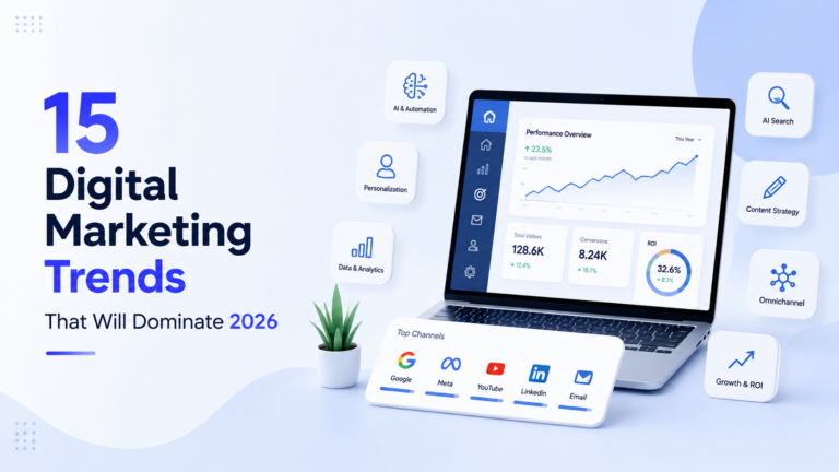 15 Digital Marketing Trends That Will Dominate 2026