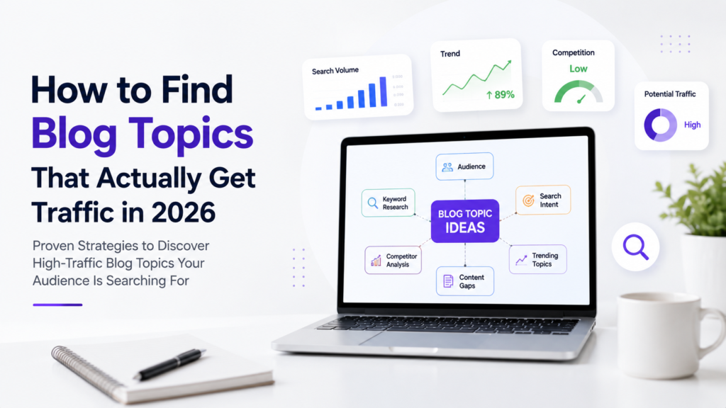 How to Find Blog Topics That Actually Get Traffic in 2026