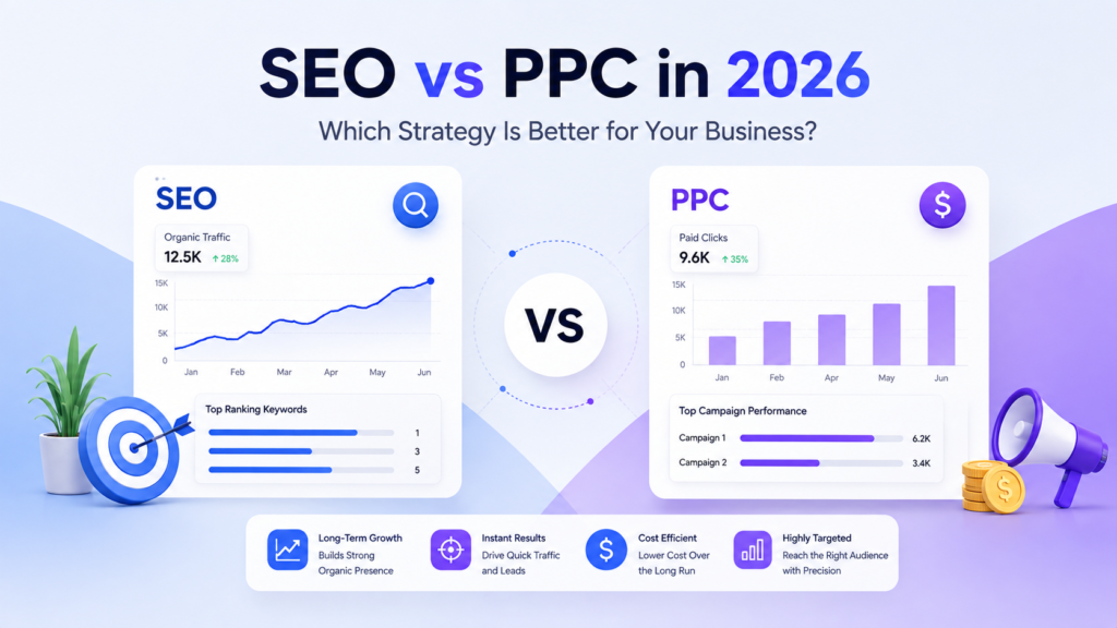 SEO vs PPC in 2026: Which Strategy Is Better for Your Business?