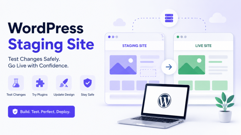 WordPress Staging Site: What It Is and How to Use One Safely in 2026